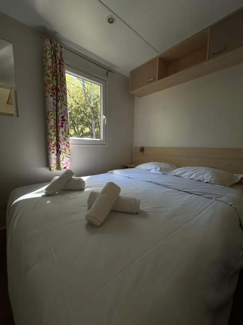 Mobil-Home “Sun Roller” Climatisé Avec Salle De Bain Et Cuisine