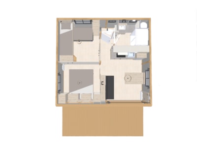 Air-conditioned Moréa XL chalet — 10