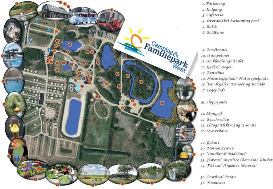 Camping og Familiepark West