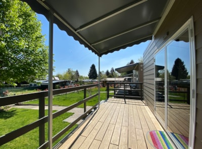 MOBILE-HOME BELLA WITH PRIVATE GARDEN — 2