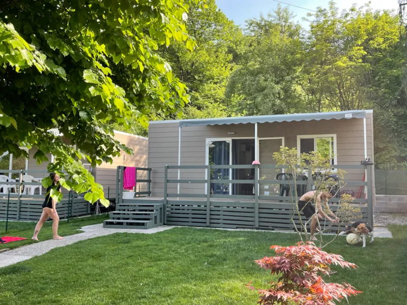 Mobilhome Bella Avec Jardin Privè