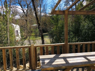 Spacious mobile home in a quiet location