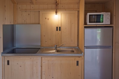 Large chalet on stilts