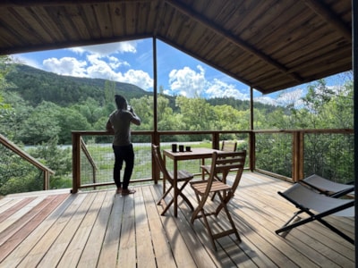 Cosy chalet on stilts