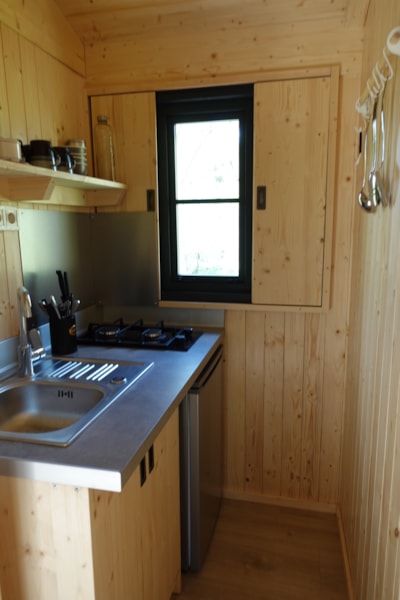 Cosy chalet on stilts