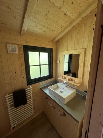 Large chalet on stilts