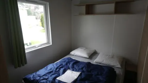 Huuraccommodatie(s) - Stacaravan Tithome 48 Met Sanitair - image n°3 - Camping L'Arc-en-Ciel