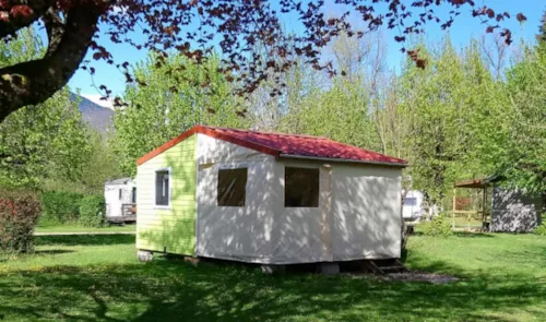 Huuraccommodatie(s) - Stacaravan Tithome 34 - Zonder Sanitair - image n°2 - Camping L'Arc-en-Ciel
