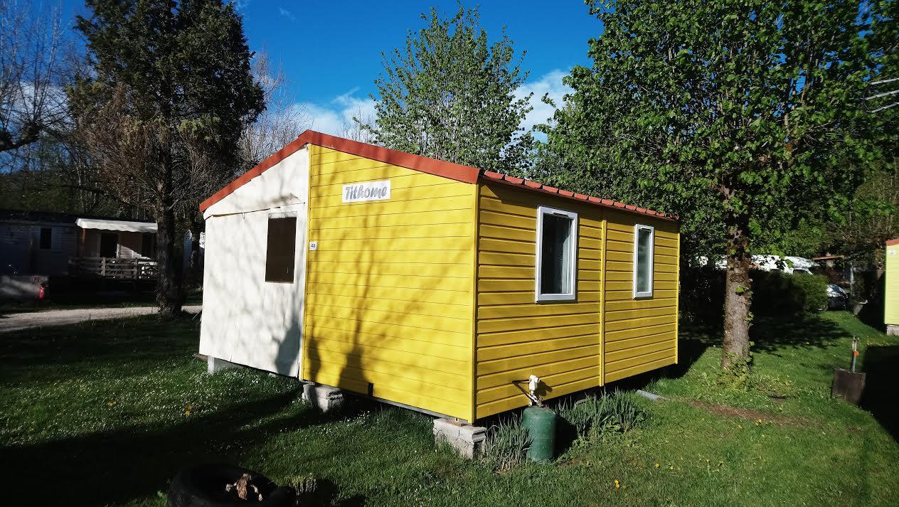 Huuraccommodatie - Mobil Home Tithome Avec Sanitaire - Camping L'Arc-en-Ciel