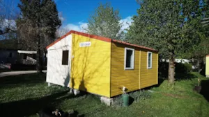 Locatif - Mobil home TITHOME 48 avec sanitaire - Camping L'Arc-en-Ciel