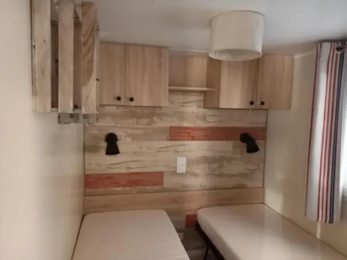Huuraccommodatie(s) - Stacaravan- 43 - Clim - image n°5 - Camping L'Arc-en-Ciel