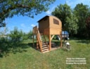 Tente Baroudeur 1 : Cabane Sur Pilotis Tente Baroudeur 1 : Cabane Sur Pilotis