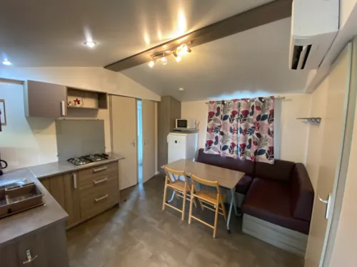 Accommodation - Mobilhome-14  - Clim - image n°3 - Camping L'Arc-en-Ciel