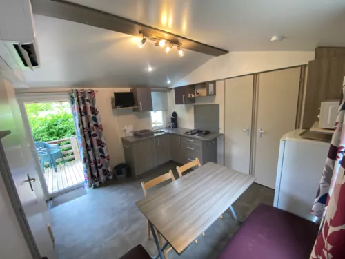 Accommodation - Mobilhome-14  - Clim - image n°4 - Camping L'Arc-en-Ciel