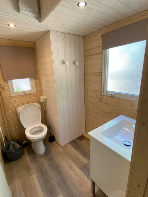Huuraccommodatie(s) - Cottage Duo - 49 - Clim - image n°4 - Camping L'Arc-en-Ciel