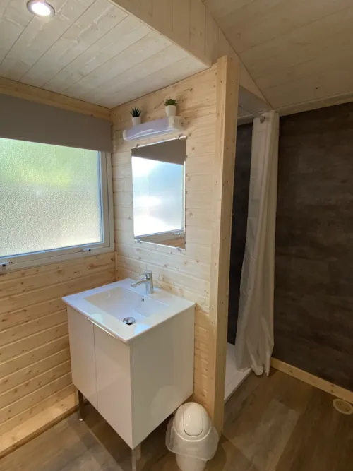 Huuraccommodatie(s) - Cottage Duo - 49 - Clim - image n°5 - Camping L'Arc-en-Ciel