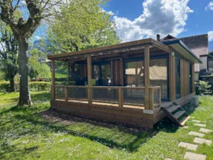 Locatif - Chalet Le Grand Som - 7 - Clim - Camping L'Arc-en-Ciel
