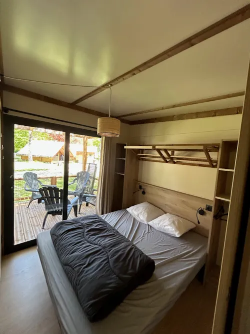 Location - Chalet Le Grand Som - 7 - Clim - image n°7 - Camping L'Arc-en-Ciel