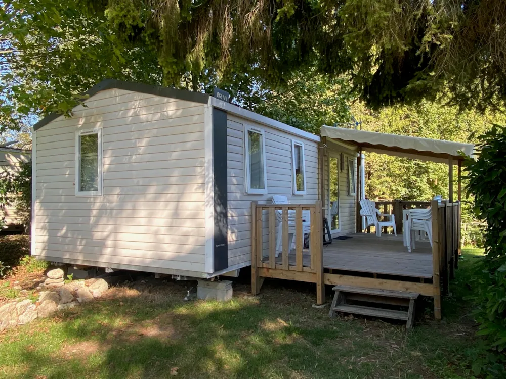 Mietunterkunft - Mobilheim Super Familie 16 - Clim - Camping L'Arc-en-Ciel