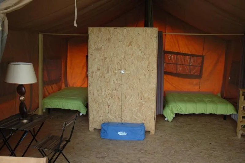 Tentes Lodges Safari 2 Chambres  4/5 Personnes