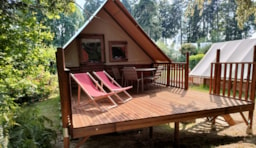 Accommodation - Canvas Lodge - Camping D'Aleth