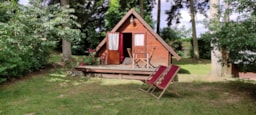 Accommodation - Cabin Pionnier Sioux - Camping D'Aleth