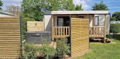 Mobile-home Premium 2 bedrooms - Dishwasher + private spa — 3