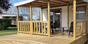 Location - Mobil-Home Bahia 1 Chambre - 20 M² - Camping La Petite Ville