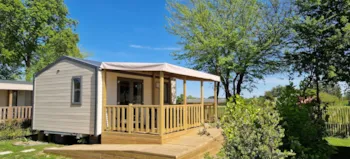Huuraccommodatie(s) - Stacaravan Bahia 1 Slaapkamer - 20 M² - Camping La Petite Ville