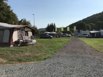 Stellplatz - Alf Komfort Plus Stellplatz - Moselcampingplatz Alf 