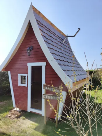 Mietunterkunft - Hütte Eglantine - Camping l’Eglantier