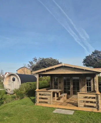 Mietunterkunft - Das Chalet - Camping l’Eglantier