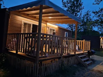 Mietunterkunft - Mobilheim Riviera + Terrasse - Domaine les Epinettes