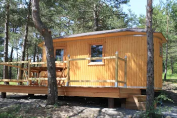 Mietunterkunft - Barrique - Camping Le Champ Long