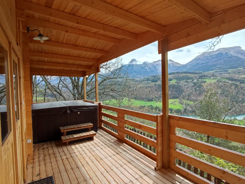 Location - Cottage Premium 6-8 Personnes +Spa - Camping Le Champ Long