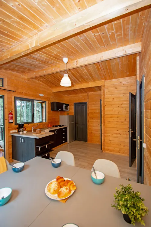 Accommodation - Cottage + Spa - image n°5 - Camping Le Champ Long