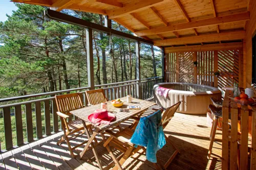 Accommodation - Cottage + Spa - image n°10 - Camping Le Champ Long
