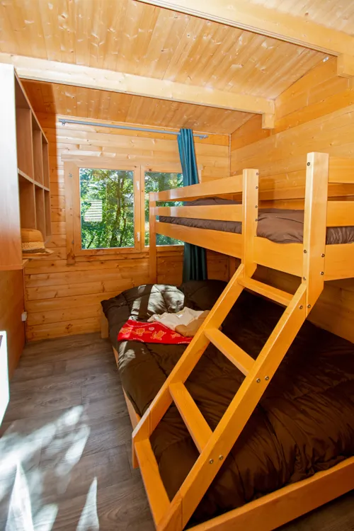 Mietunterkunft - Premium-Ferienhaus 6-8 Personen + Spa - image n°6 - Camping Le Champ Long