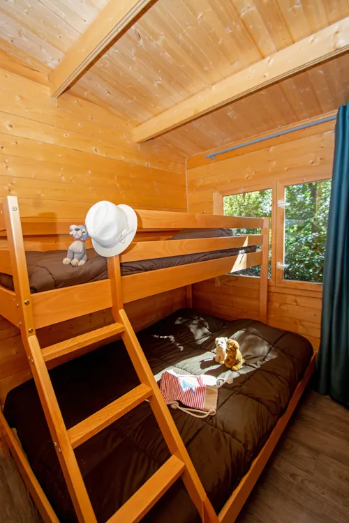 Mietunterkunft - Premium-Ferienhaus 6-8 Personen + Spa - image n°8 - Camping Le Champ Long