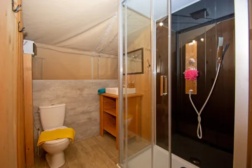 Mietunterkunft - Premium-Lodgezelt Mit Toiletten Für 5 Personen - image n°6 - Camping Le Champ Long