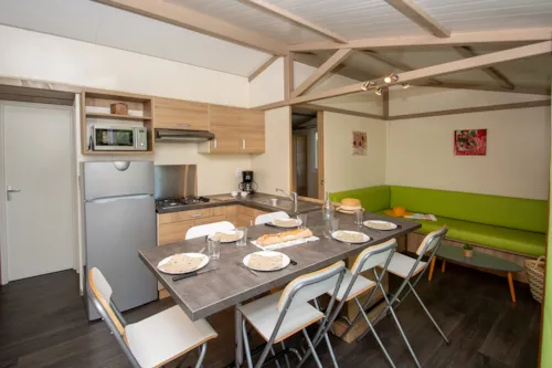 Mietunterkunft - Cottage Grand Confort 3 Zimmer - image n°5 - Camping Le Champ Long