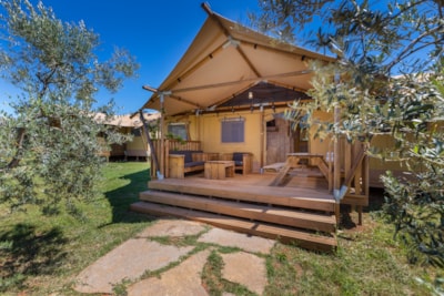 Glamping tent