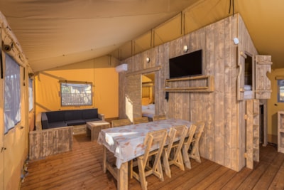 Glamping tent