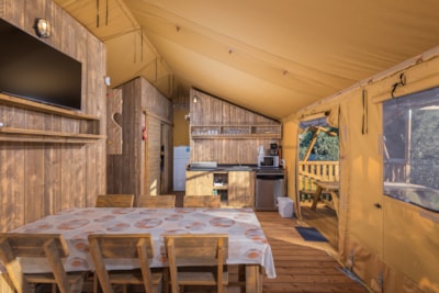 Glamping tent