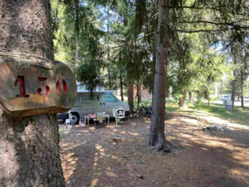 Stellplatz - Pitch Forest (+ Strom) - Camping LE PETIT CANADA      (Les Bouillouses)