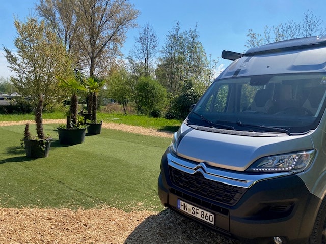 Autarker Stellplatz mit etwas Wildcampingfeeling