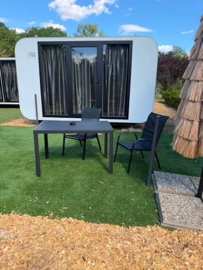 Campingcube Luna für 2 Personen mit Dusche/WC ohne Küche