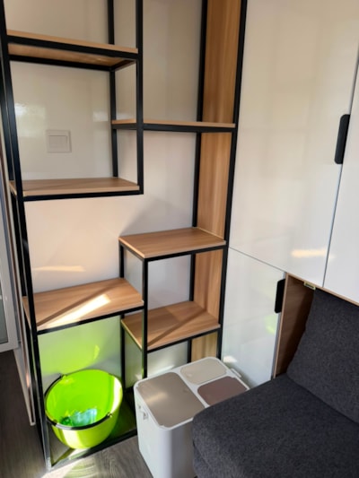 Campingcube Luna für 2 Personen mit Dusche/WC ohne Küche