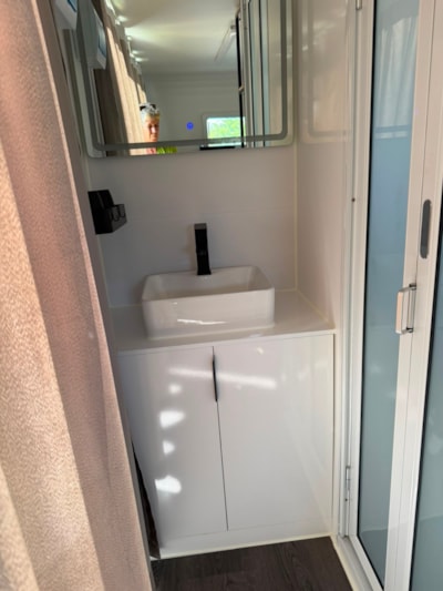 Campingcube Luna für 2 Personen mit Dusche/WC ohne Küche