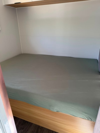 Campingcube Orion für 2 Personen mit Dusche, WC und Küche